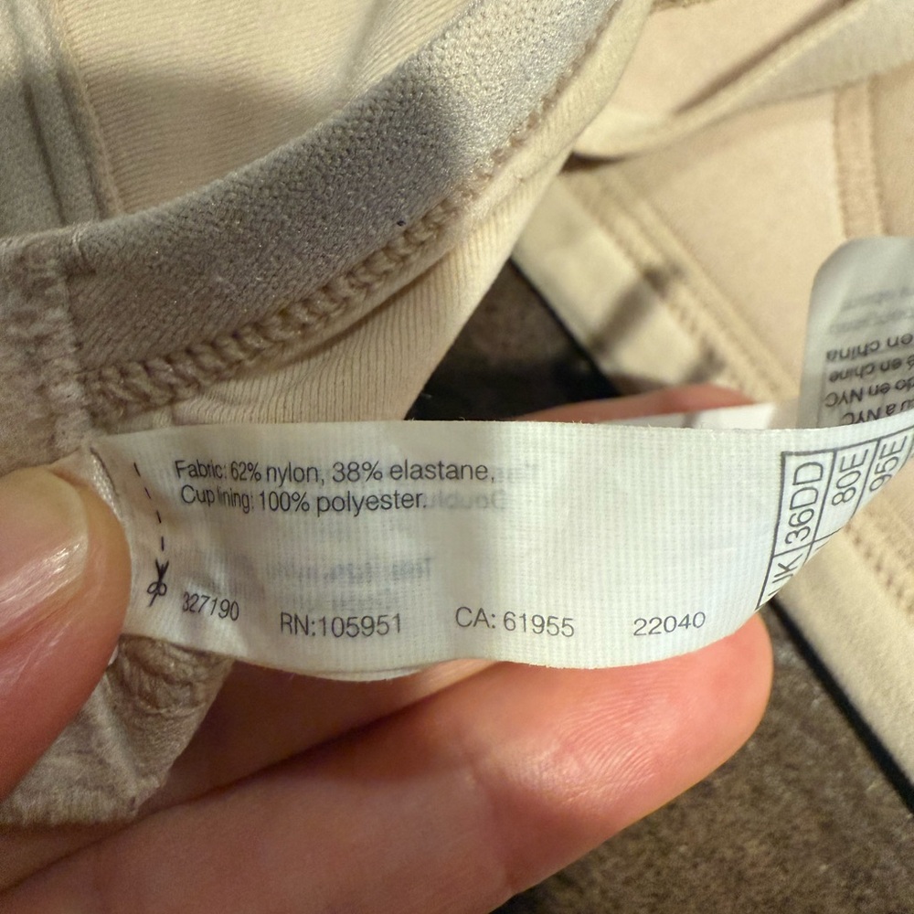 Skarlett Blue Prestige Wireless Push Up Bra size 36DD in cashmere - Picture 8 of 12